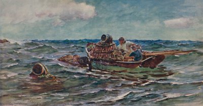 Los cazadores de langostas, 1886, 1935 de Colin Hunter