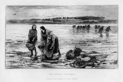 Los recolectores de mejillones, c1890 de Colin Hunter
