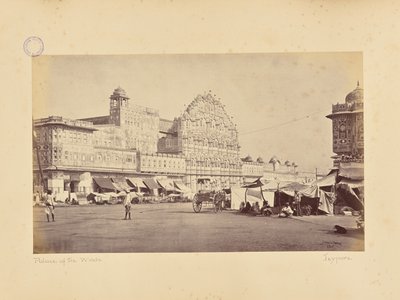 Jaypur; El Hauwa Mahal, o Palacio del Viento de Colin Murray