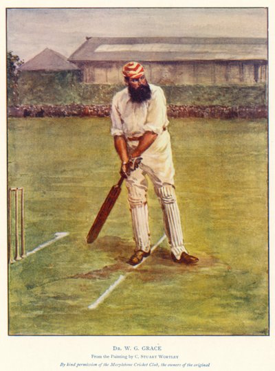 Dr W G Grace de Colonel Stuart Wortley