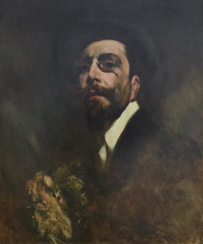Autorretrato de Columbano Bordalo Pinheiro