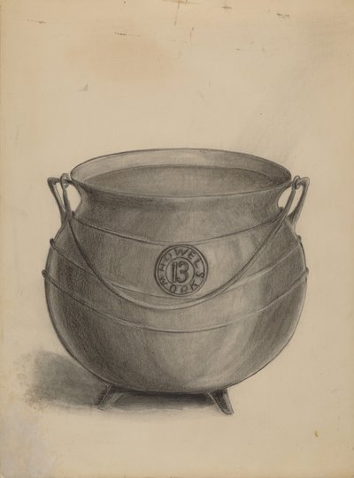 Olla de hierro de Columbus Simpson
