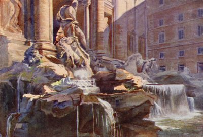 Fuente de Trevi, Roma de Commendator Formilli