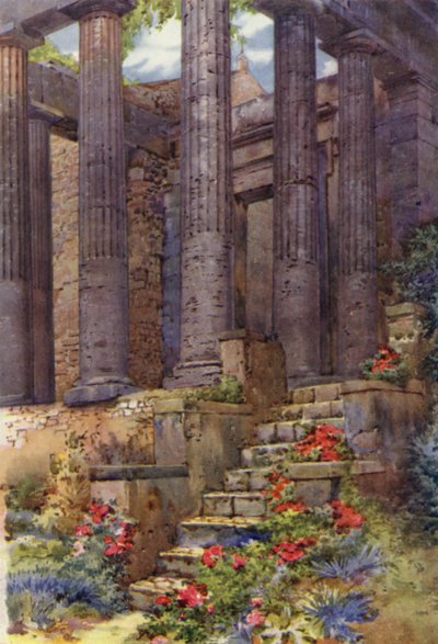 Templo griego de Hércules, Cori de Commendator Formilli