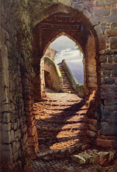 Pórtico medieval, Via Laurienti, Cori de Commendator Formilli