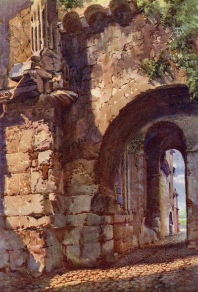 Ruinas romanas y medievales, Terracina de Commendator Formilli