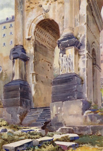 El Arco de Septimio Severo, Roma de Commendator Formilli