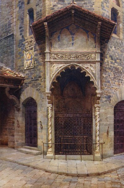 El mercado de lana, Florencia de Commendator Formilli