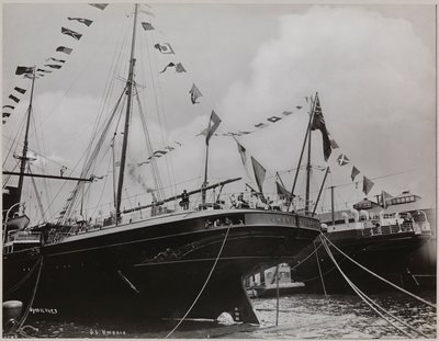 S.S. "Umbria", Línea Cunard de Company Byron
