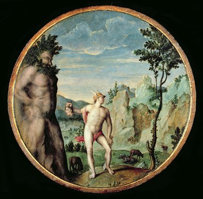 Perseo convirtiendo a Atlas en piedra de Congnet