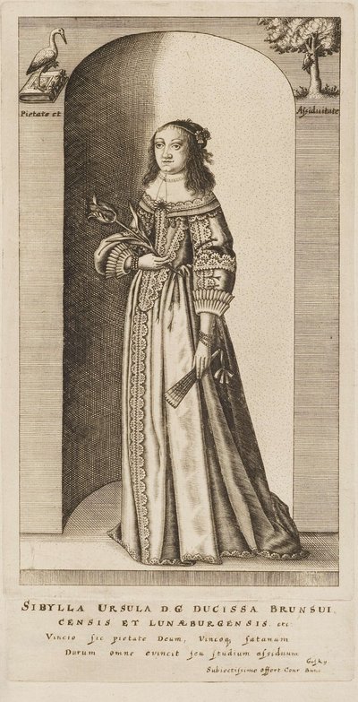 Conrad Buno - Sibila Úrsula, Princesa de Brunswick-Luneburgo de Conrad Buno