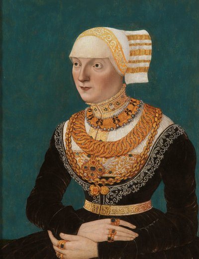 Retrato de mujer de Conrad Faber