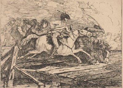 Carga de caballería de Conrad Gessner