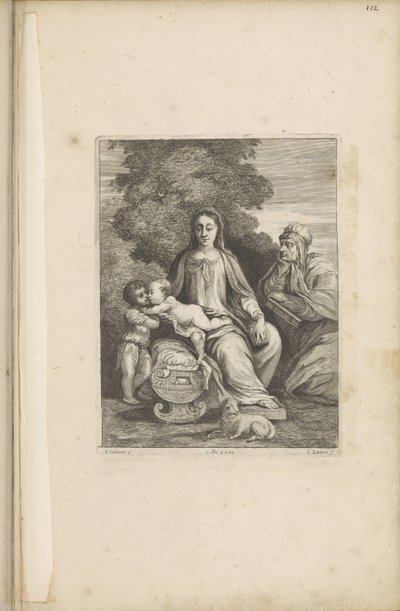 María con el Niño Jesús, el joven Juan Bautista y Santa Isabel de Conrad Lauwers