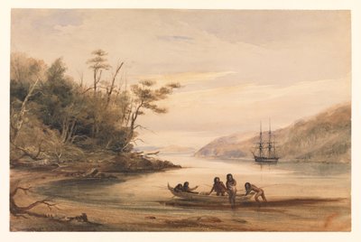 Ensenada del Retrato, Canal Beagle de Conrad Martens
