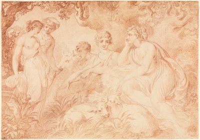 Shepherds and Shepherdesses de Conrad Martin Metz