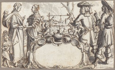 Alegoría de la pobreza y la riqueza de Conrad Meyer