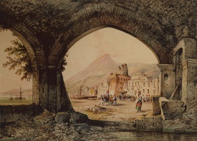Una asamblea de pueblo, Italia de Consalvo Carelli