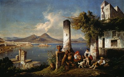 Nápoles visto desde Posillipo de Consalvo Carelli
