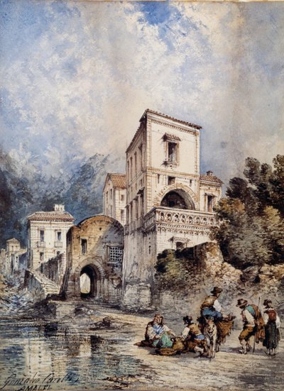 Vista de Amalfi de Consalvo Carelli