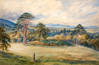 Ben Vorlich de Inveraray (acuarela) de Constance Frederica Gordon Cumming