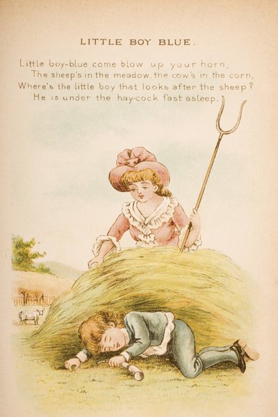 Pequeño Niño Azul, de 