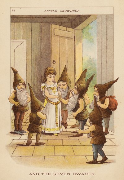 Pequeña campanilla de invierno (litografía en color) de Constance Haslewood