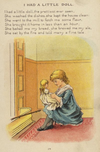 Rima infantil: Tenía una pequeña muñeca de Constance Haslewood