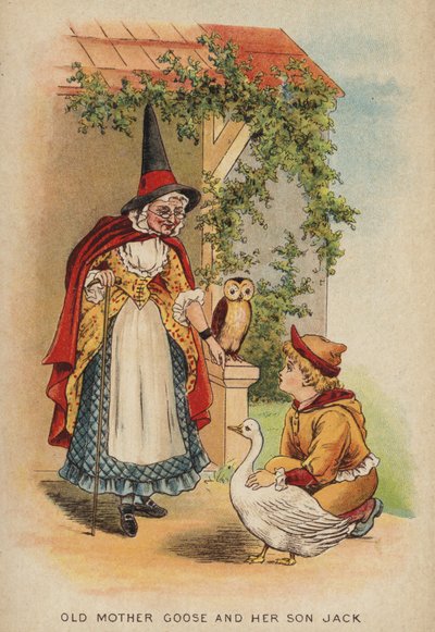 Rima infantil: La Vieja Madre Ganso y su Hijo Jack de Constance Haslewood