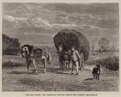 El carro de heno de Constant Emile Troyon