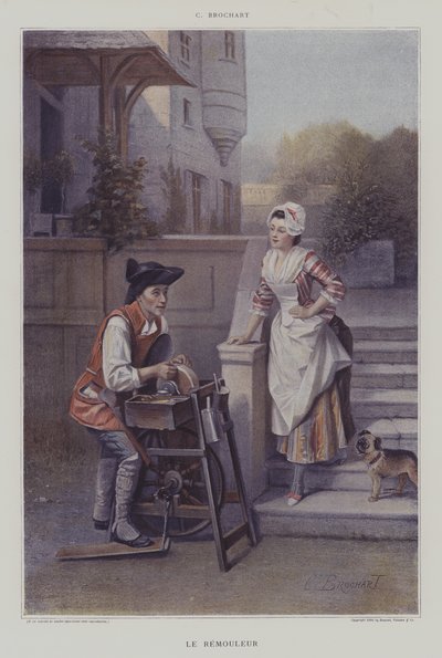 El afilador de Constant Joseph Brochart