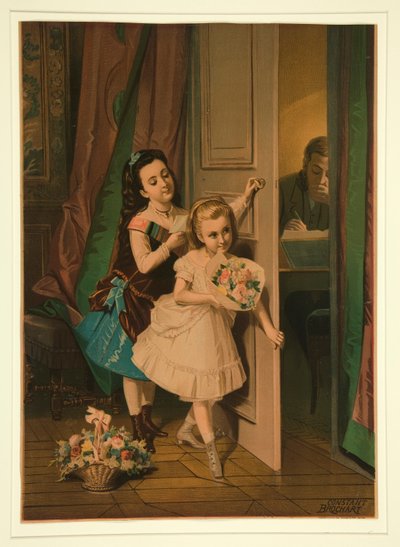Sin título (Flores para el padre) de Constant Joseph Brochart