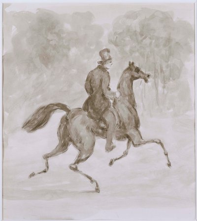 Hombre al trote de Constantin Guys