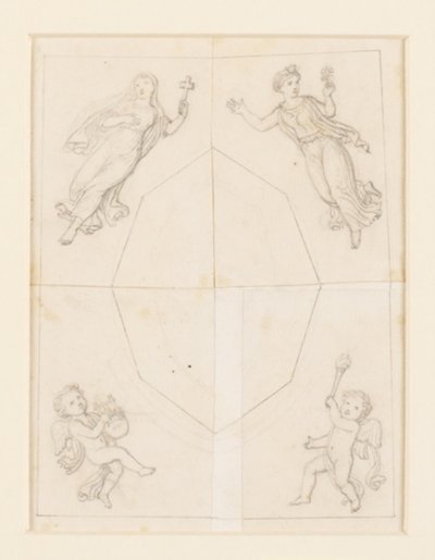 Diseño para decoración de techo de Constantin Hansen