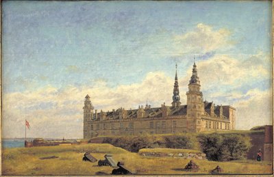 Castillo de Kronborg de Constantin Hansen