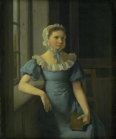 La hermana mayor del artista de Constantin Hansen
