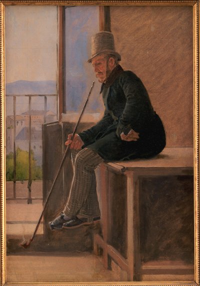 El pintor Jørgen Sonne de Constantin Hansen