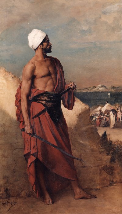 Centinela árabe de Constantin Meunier