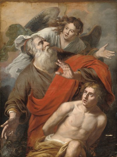 El sacrificio de Isaac de Constantin Verhout or Voorhout