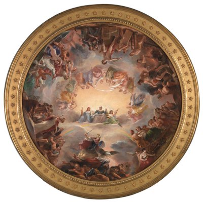 Estudio para la Apoteosis de Washington en la Rotonda del Capitolio de los Estados Unidos de Constantino Brumidi
