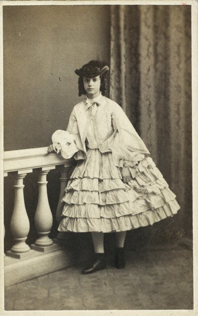 Retrato de la princesa Dagmar de Dinamarca, 1860 de Copenhagen Photo studio E. Lange