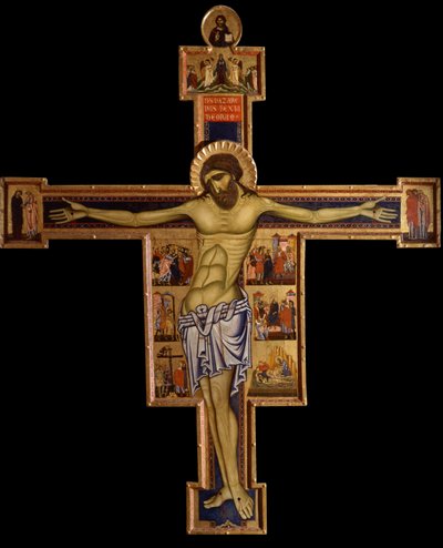 El Crucifijo, ca 1260 de Coppo di Marcovaldo