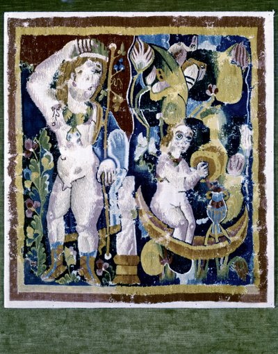 Arte copto: Dionisos, c.395-641 (tapiz) de Coptic Coptic