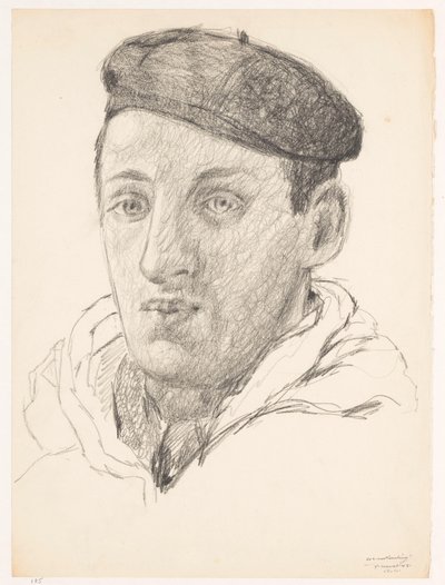 Autorretrato: B-1-1, 5 de marzo Autorretratos de Cor van Teeseling (título de la serie) de Cor van Teeseling