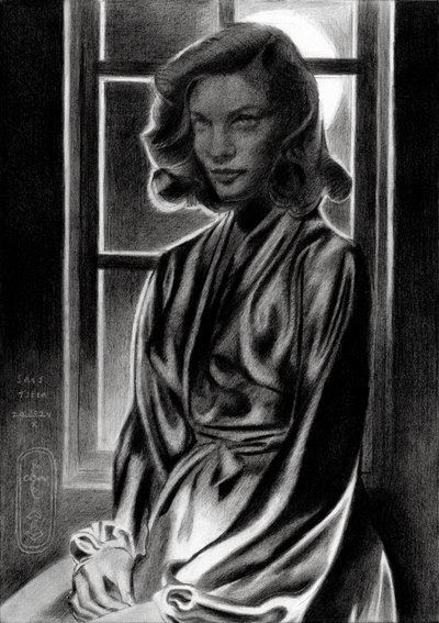 Mujer Noir Clásica de Corné Akkers