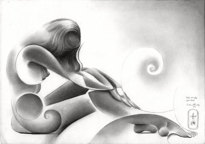 Figura abstracta elegante de Corné Akkers