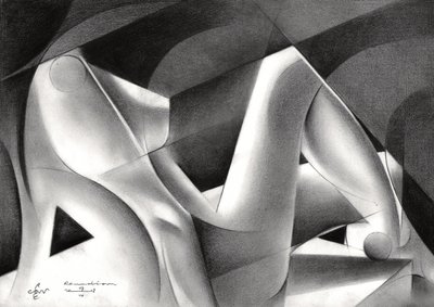 Forma abstracta elegante de Corné Akkers
