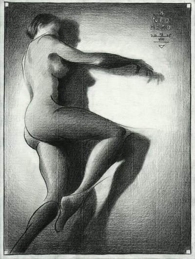 Un elegante abrazo desnudo de Corné Akkers