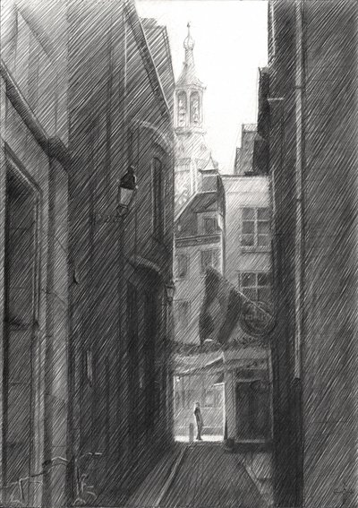 Luz en un callejón oscuro de Corné Akkers