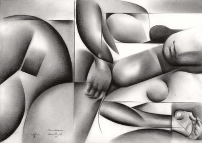 Figura geométrica sensual de Corné Akkers